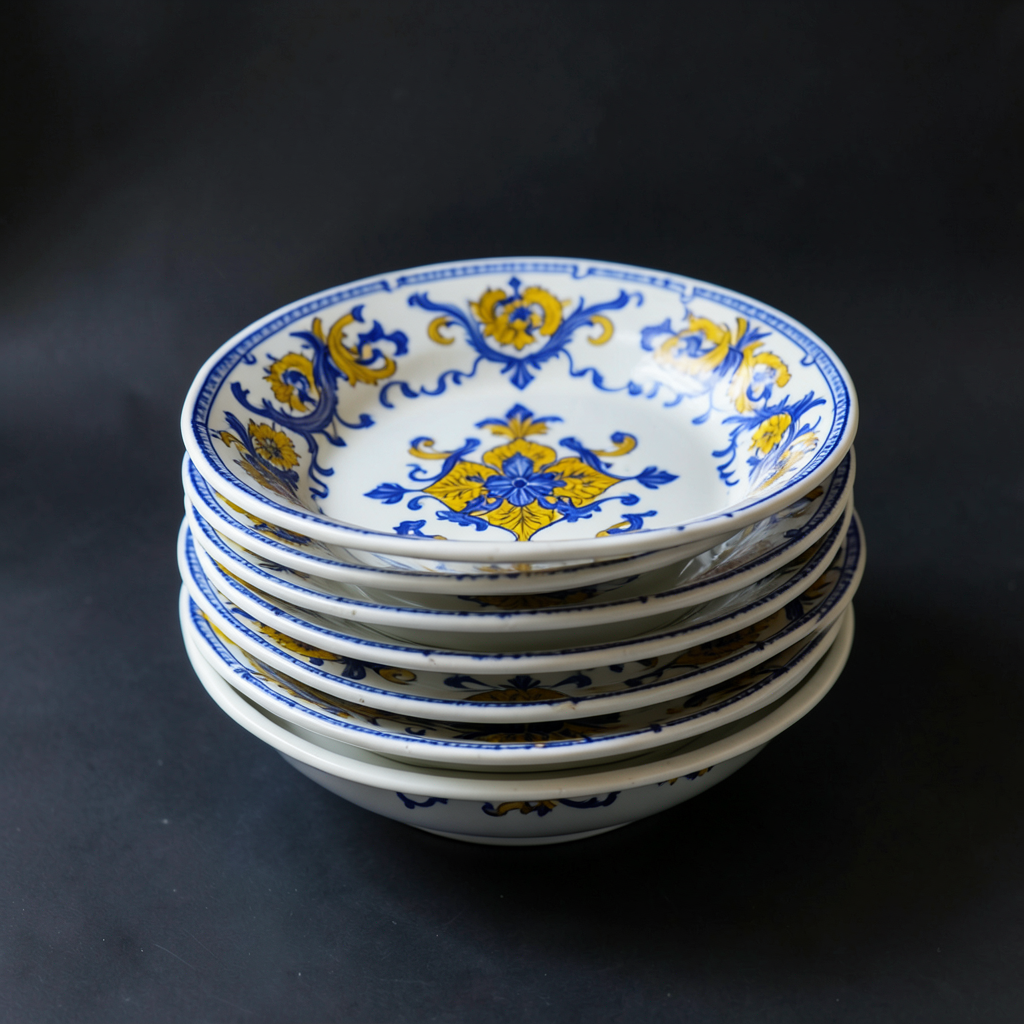 Set di 4 piatti «Rinascimento»